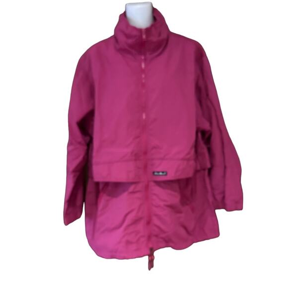 Eddie Bauer Womens Size Large Pink Vented Full Zip Jacket - Picture 1 of 10